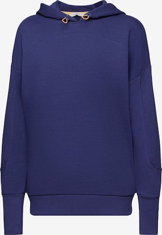 ESPRIT Athletic Sweatshirt in Blue: front