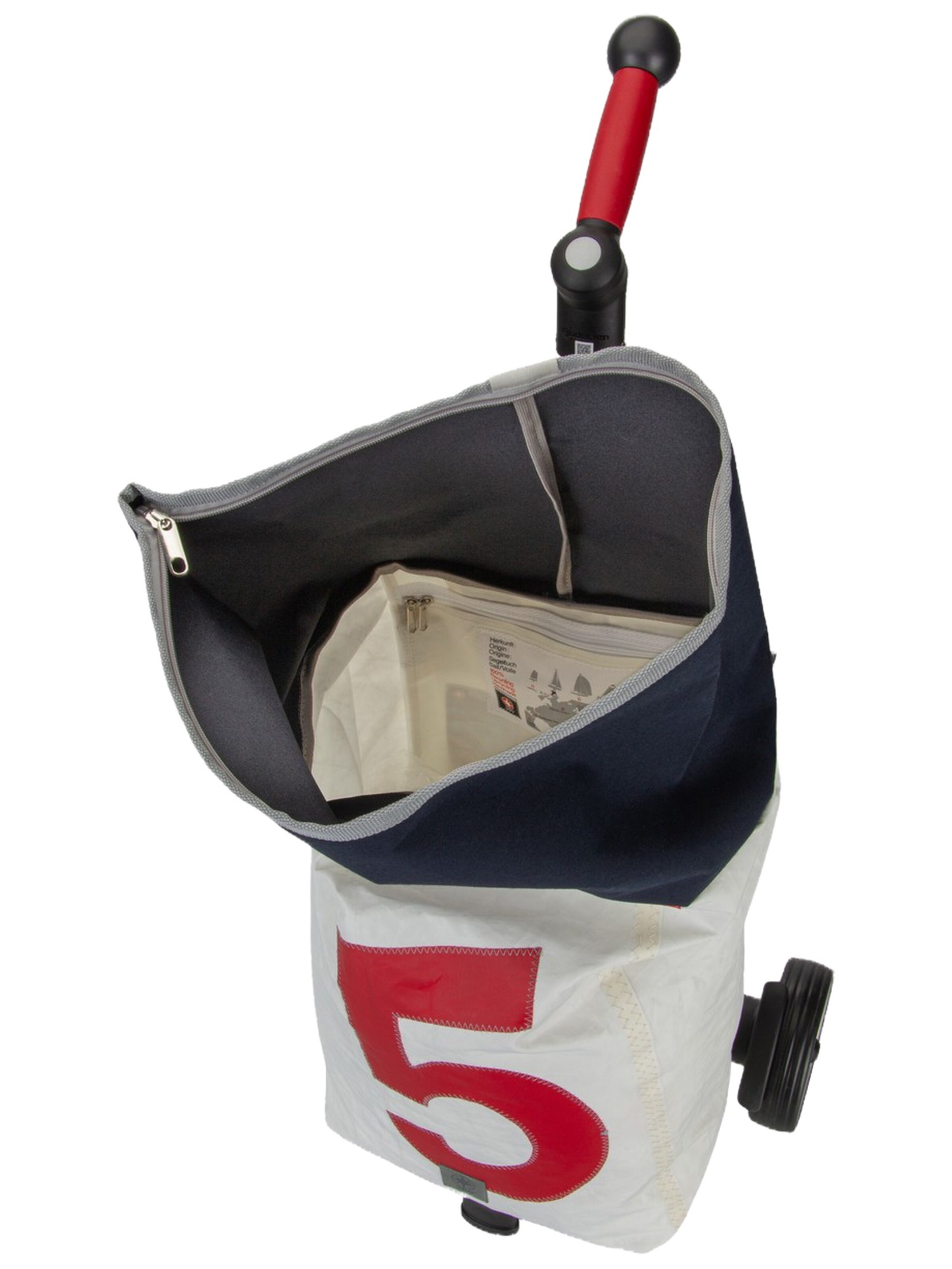 360 Grad Cart ' Steg ' in White