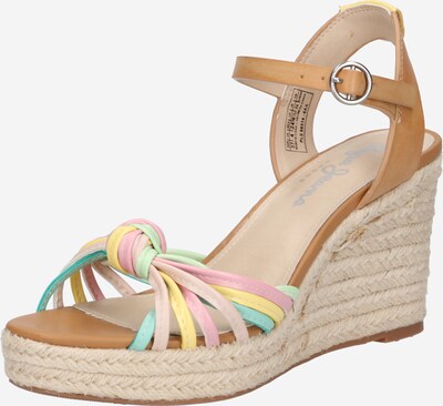 Pepe Jeans Sandale u svijetloplava / karamela / žuta / roza, Pregled proizvoda