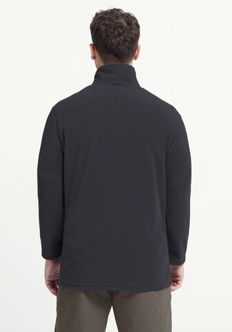 JACK WOLFSKIN Funktionsfleecejacke in Schwarz