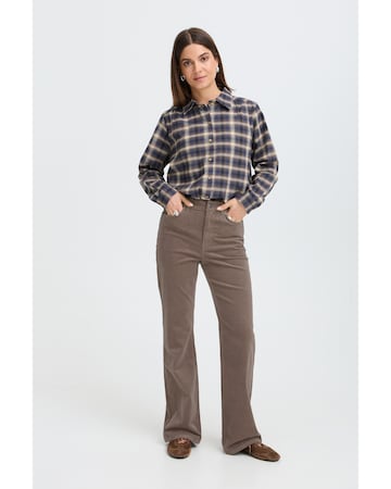 évasé Pantalon Pulz en beige