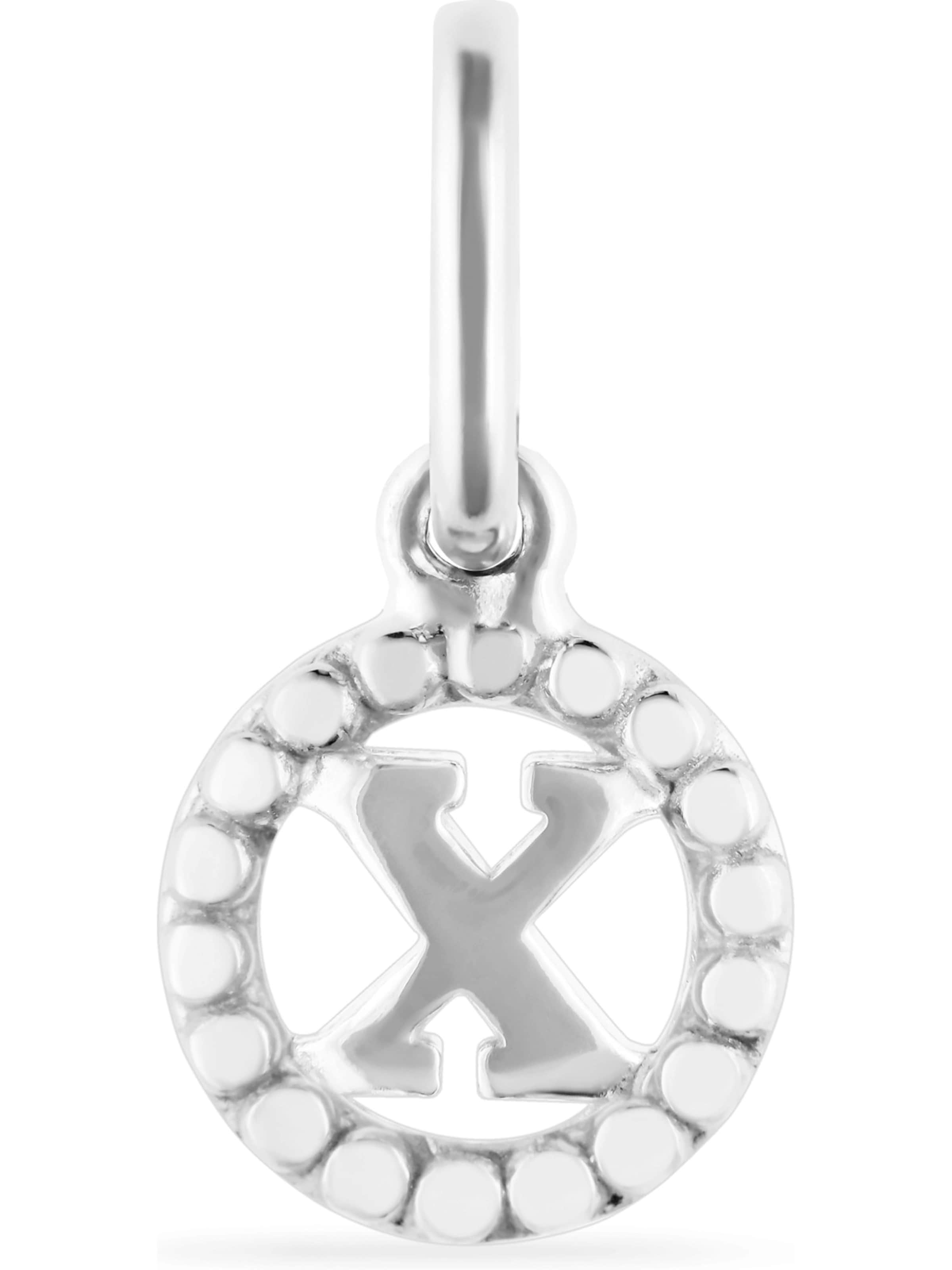 FAVS Pendant in Silver: front