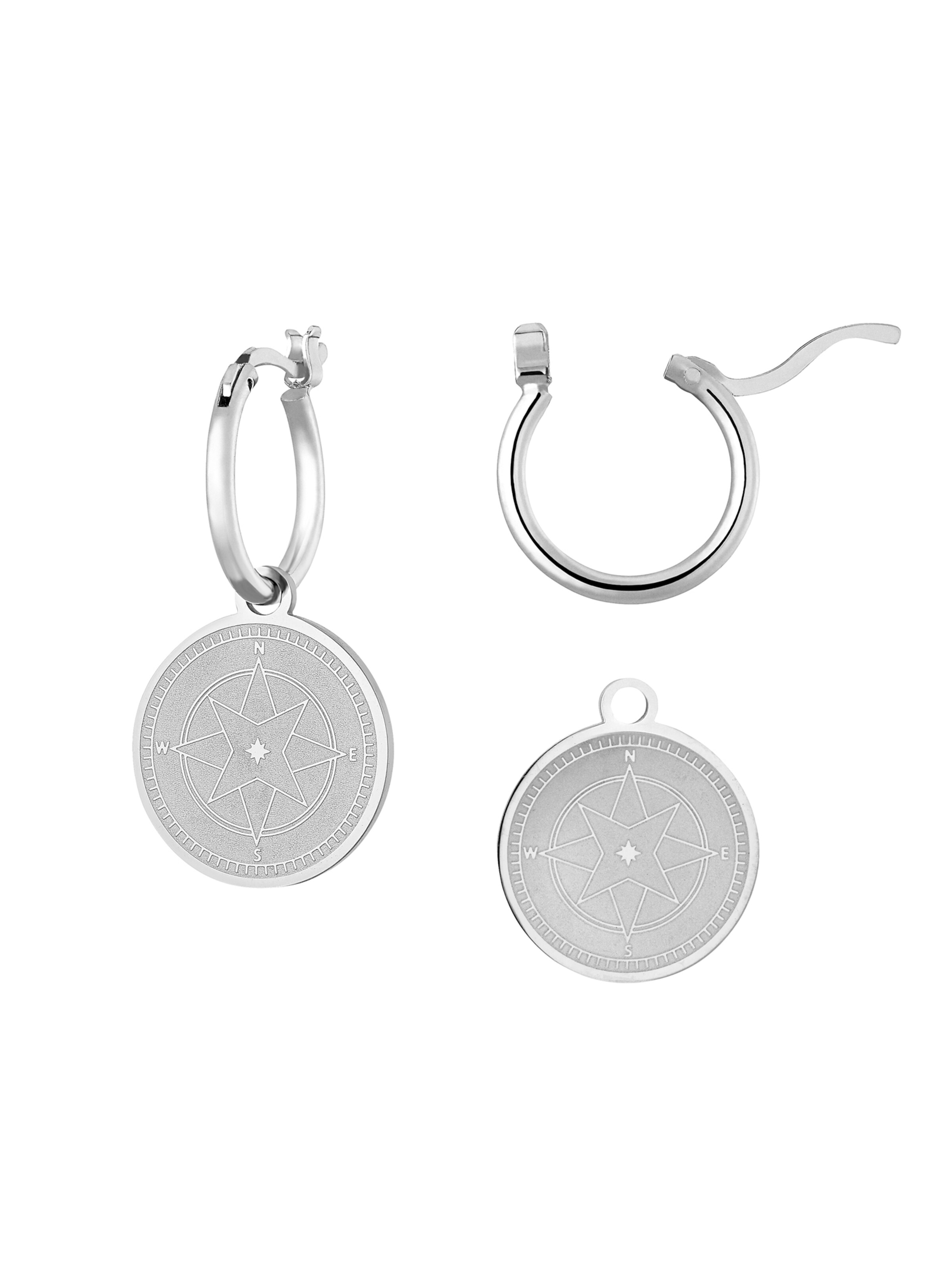 Boucles d'oreilles 'Thea' Heideman en argent