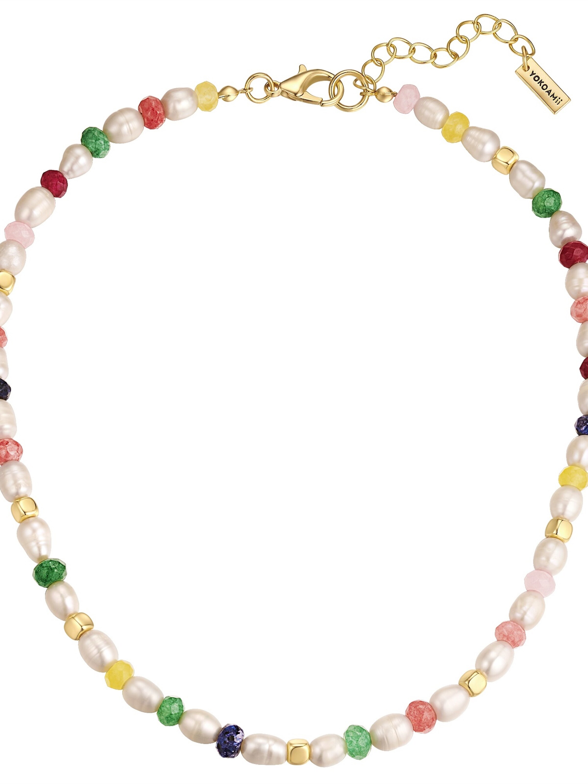 Collana di Yokoamii in bianco