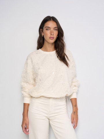 Salsa Jeans Trui in Beige: voorkant