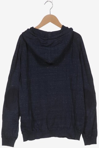 CELIO Sweatshirt & Zip-Up Hoodie in XL in Blue