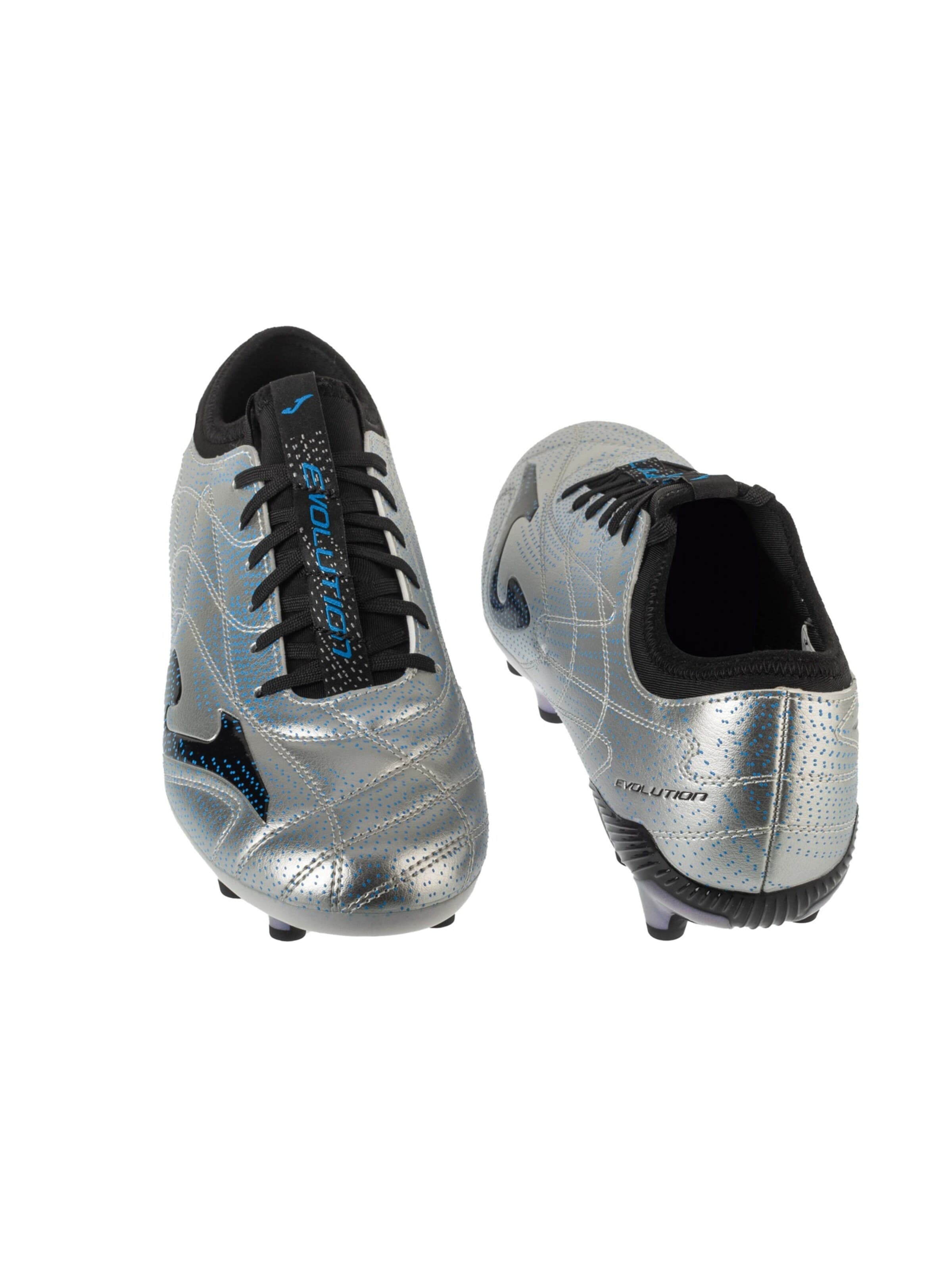 JOMA Soccer shoe 'Evolution 25 EVOW FG' in Silver