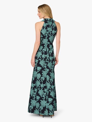 Adrianna Papell Evening dress 'Jacquard Sleeveless Gown' in Blue