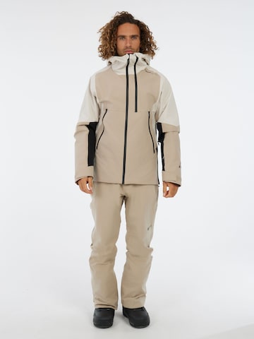 PROTEST Sportjacke 'PRTThrow'‌‌‌‌‌ in Braun