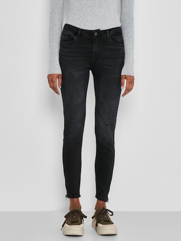 Noisy may Skinny Jeans 'Kimmy' in Zwart: voorkant