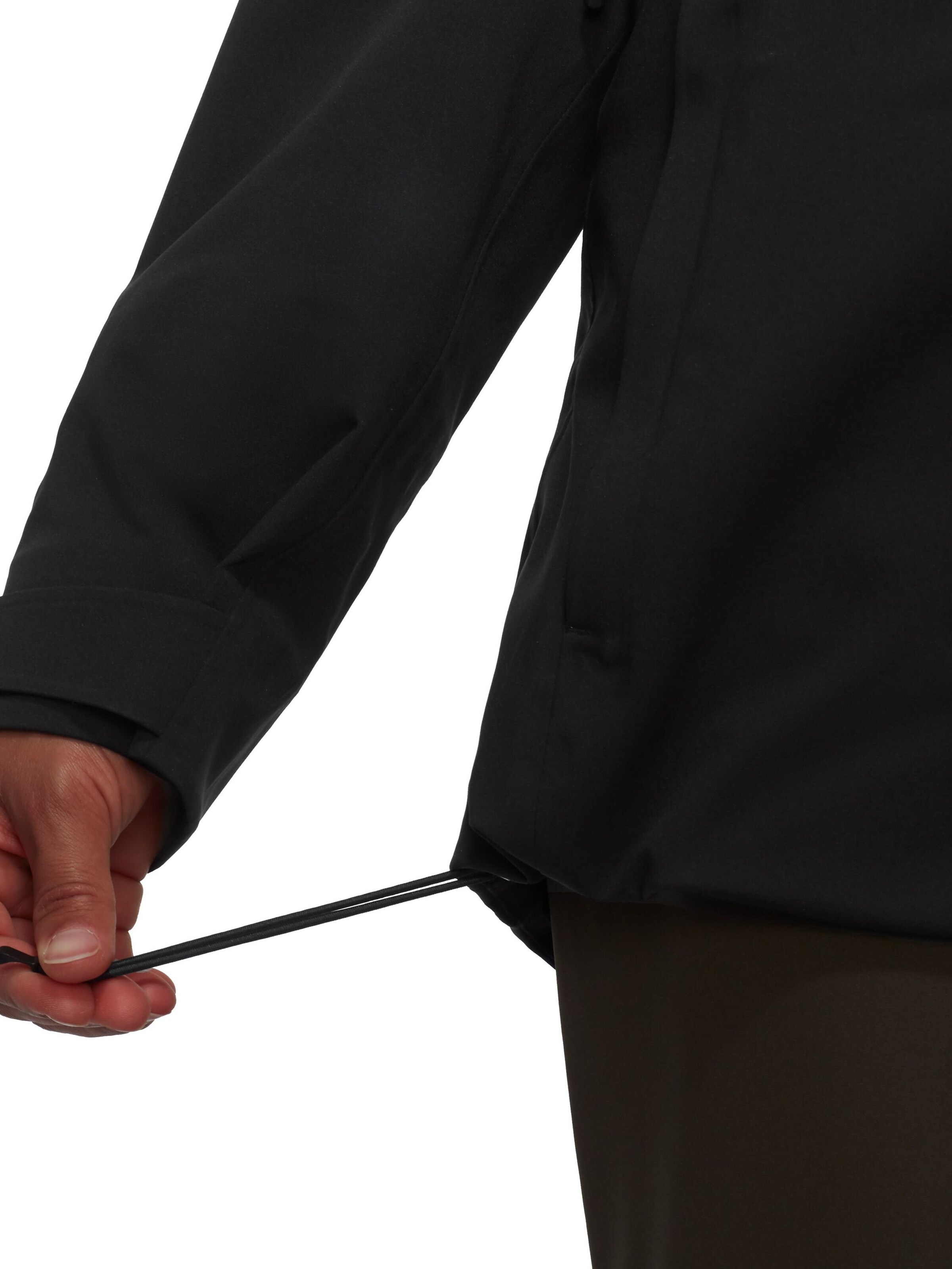 MAMMUT Outdoorjacke 'Stoney' in Schwarz