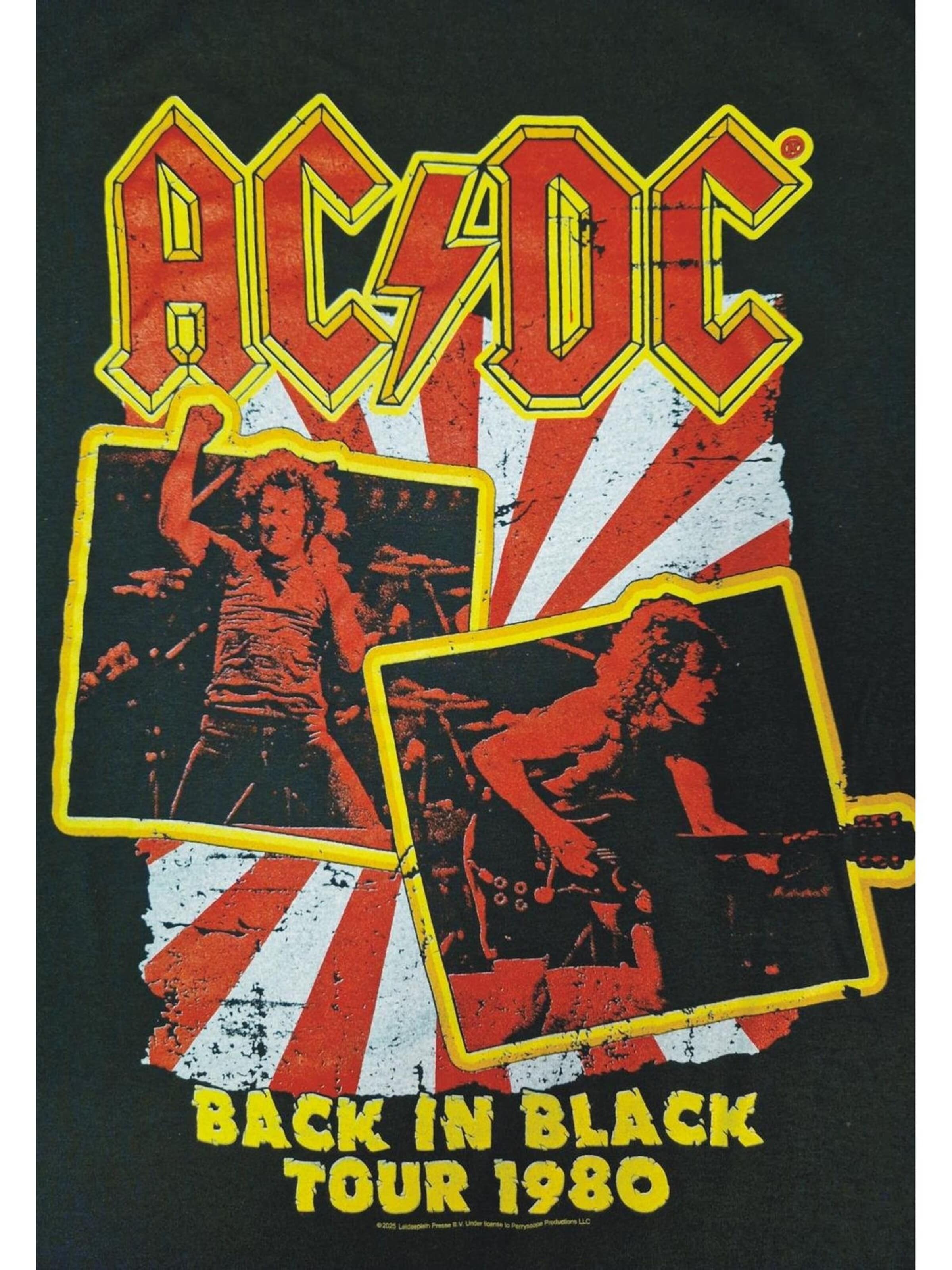 AC/DC Sweatshirt 'Ac/dc Back in Black Tour 1985  Sweatshirt Sweatshirt' in Black