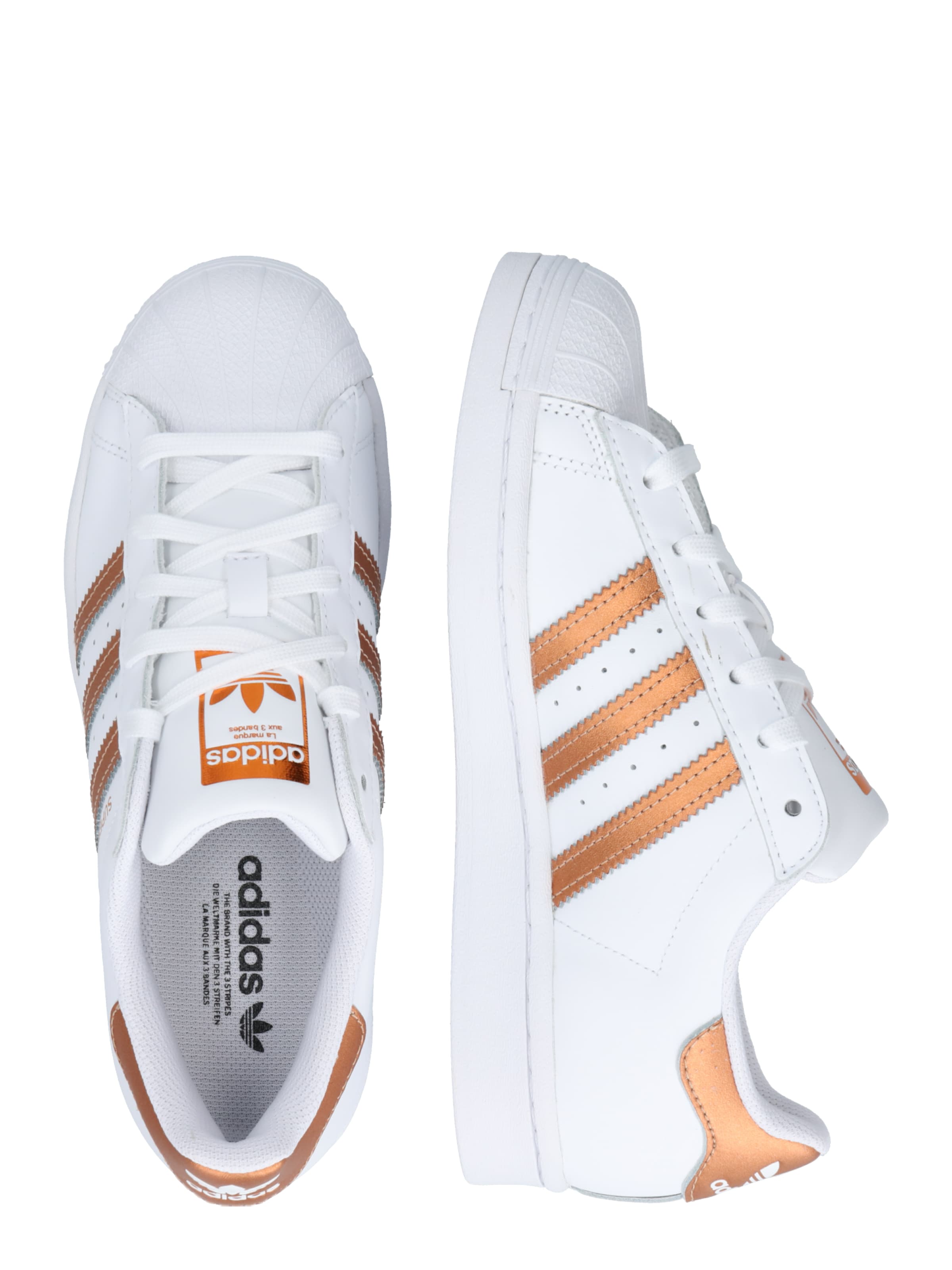 ADIDAS ORIGINALS Nízke tenisky 'Superstar' - Biela