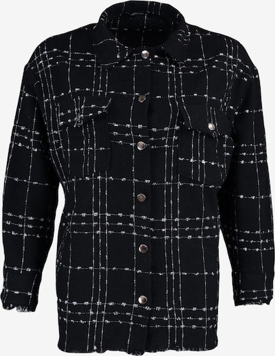 Trendyol Curve Välikausitakki värissä musta / valkoinen, Tuotenäkymä