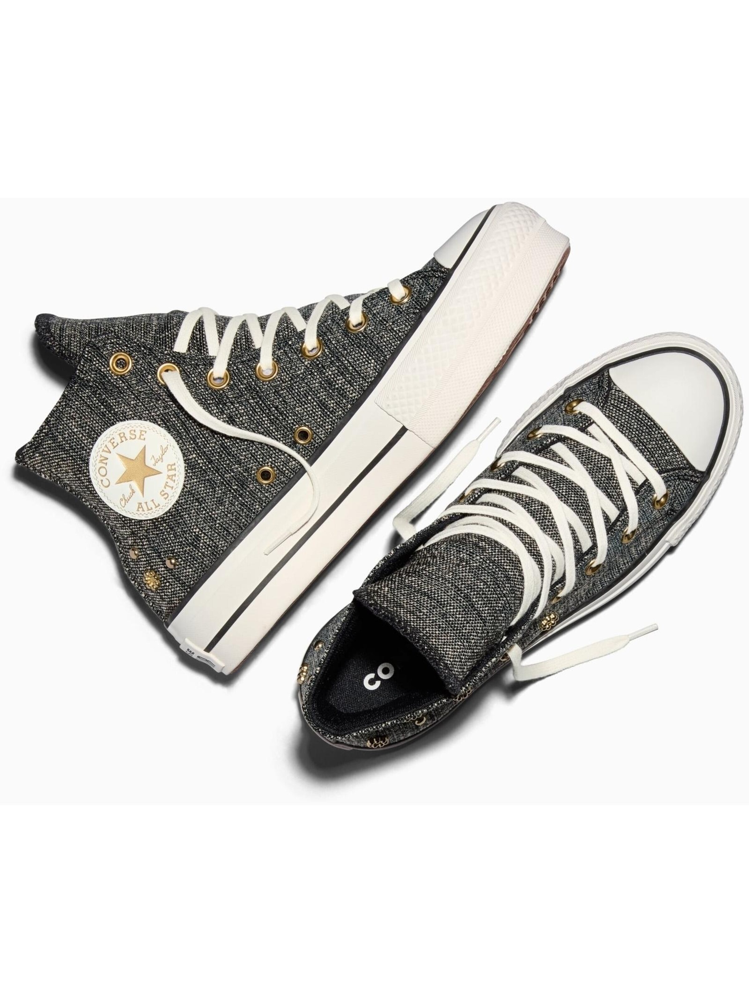 CONVERSE Sneakers laag 'Chuck Taylor' in Grijs