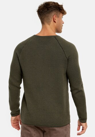 INDICODE JEANS Sweater ' Camilo ' in Green