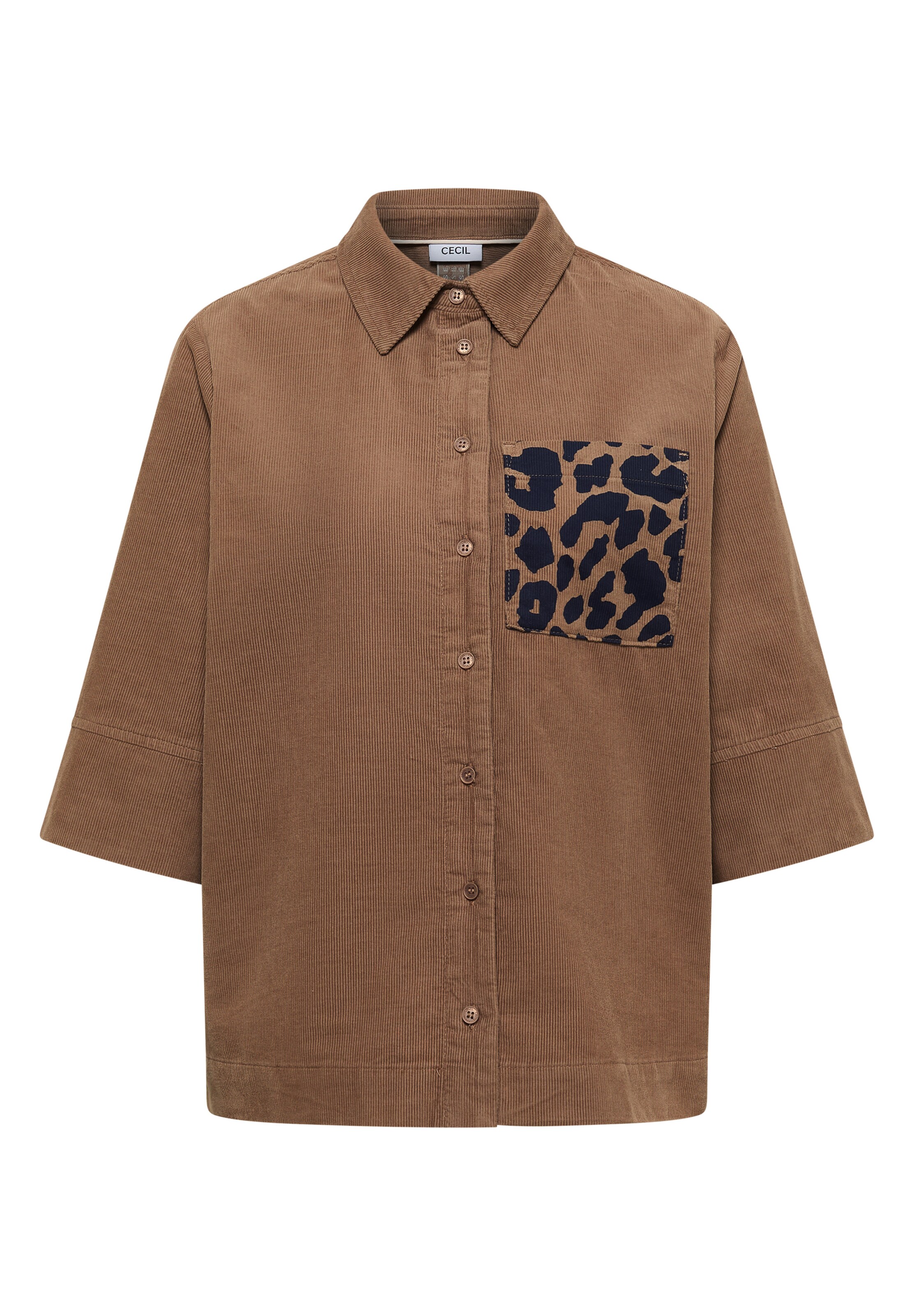 CECIL Bluse in Braun: Vorderseite
