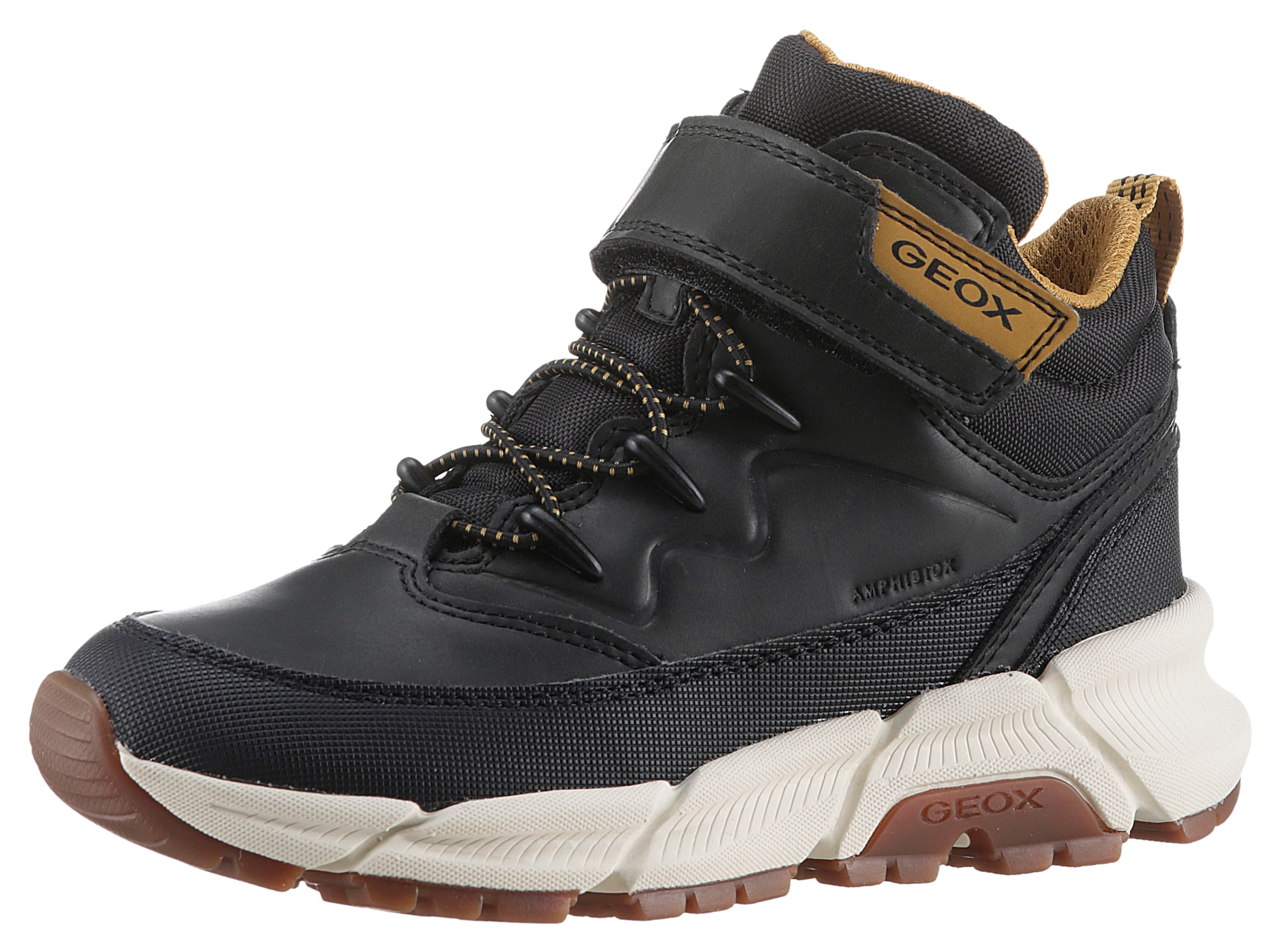 GEOX Boots in Black: front
