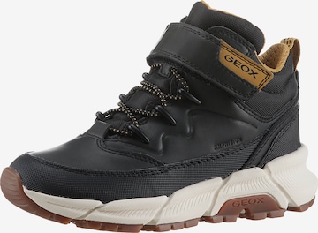 GEOX Boots in Black: front