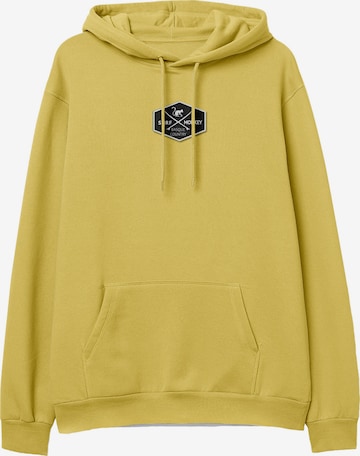 Surf Monkey - Sweatshirt em amarelo: frente