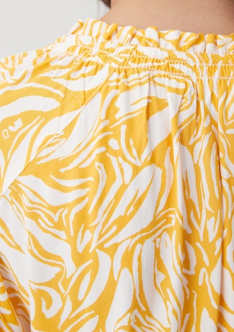 Chemisier comma casual identity en jaune