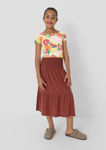 T-Shirt s.Oliver en jaune : devant