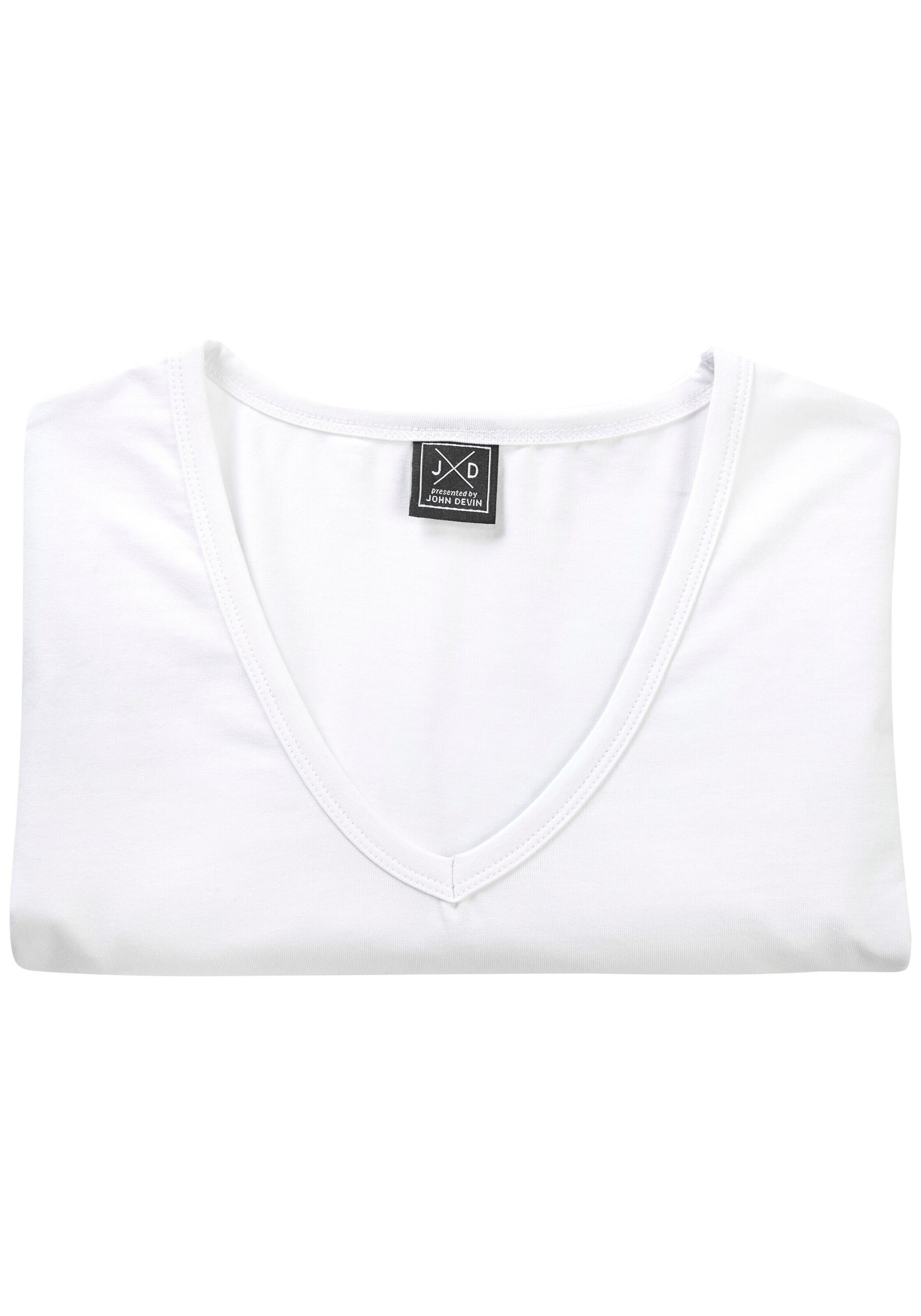 JOHN DEVIN Shirt in White