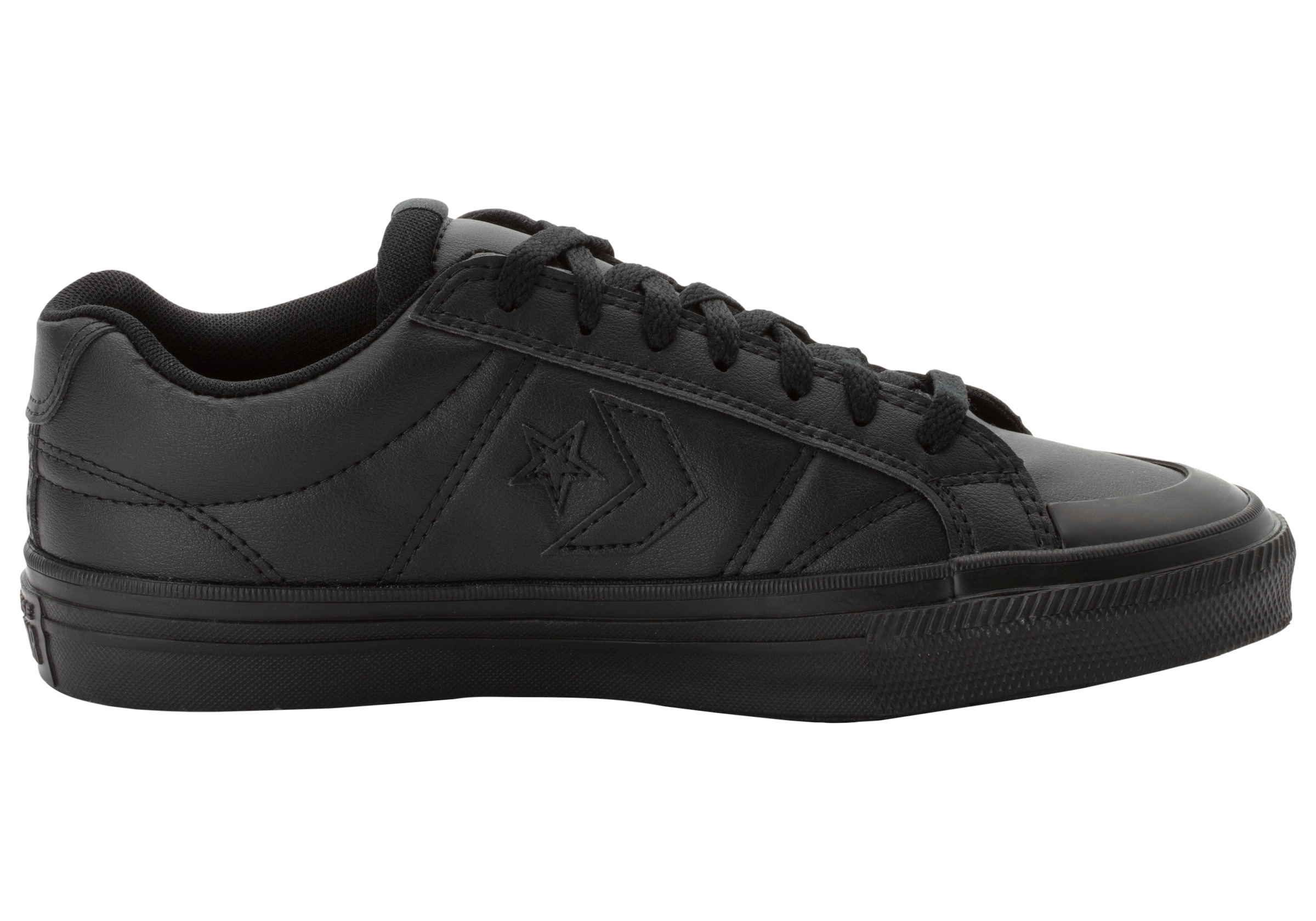 CONVERSE Rövid szárú sportcipők - fekete