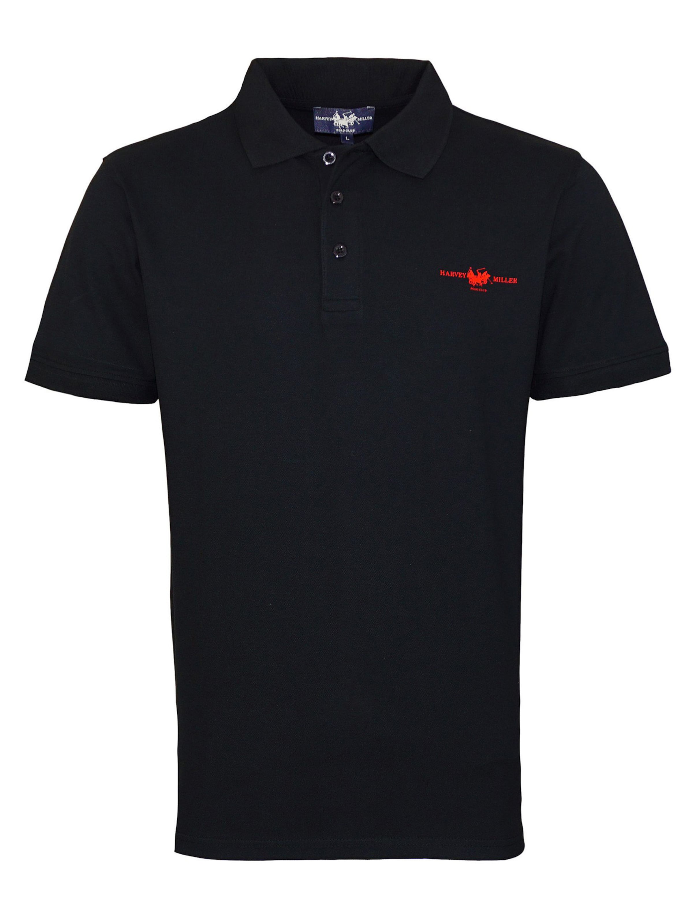 T-Shirt HARVEY MILLER en noir : devant