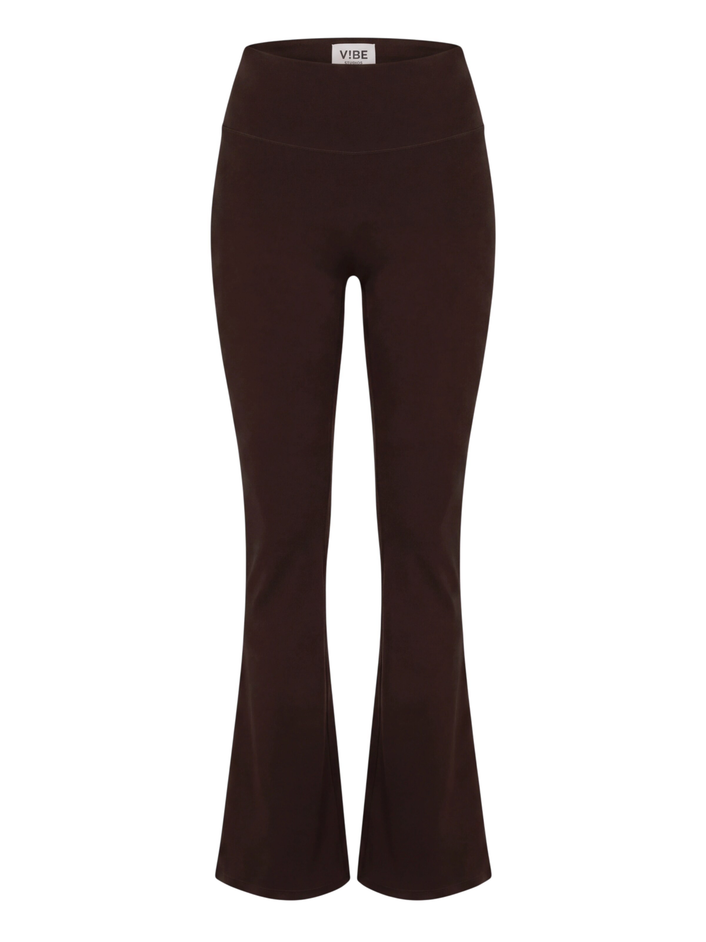 V!BE STUD!OS Skinny Legginsy w kolorze brązowy: przód
