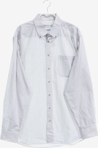 C&A Button Up Shirt in L in Grey: front