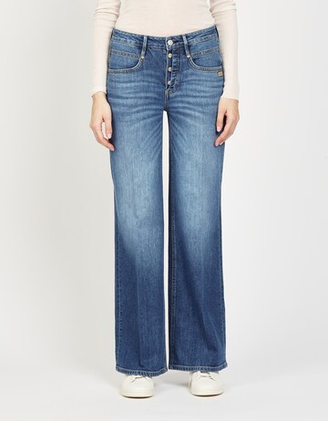 Gang Wide Leg Jeans in Blau: Vorderseite