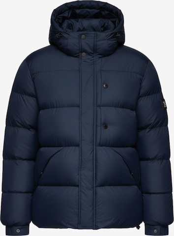 Ombre Jacket 'OM-JAHP-0238' in Blau: Vorderseite