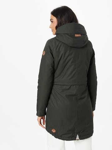 Ragwear Talveparka 'ELBA', värv roheline