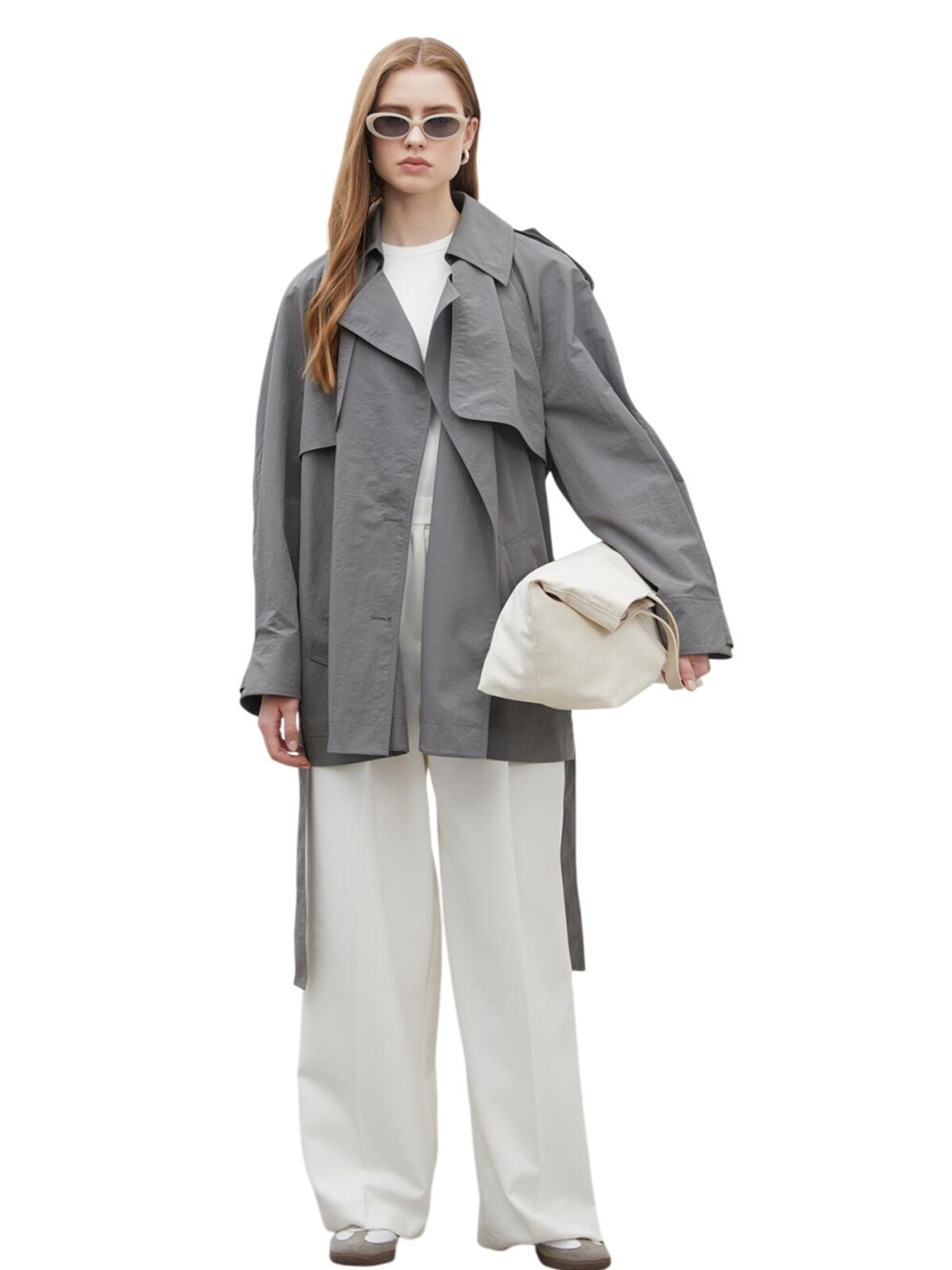 MANUKA Winter Jacket in Grey