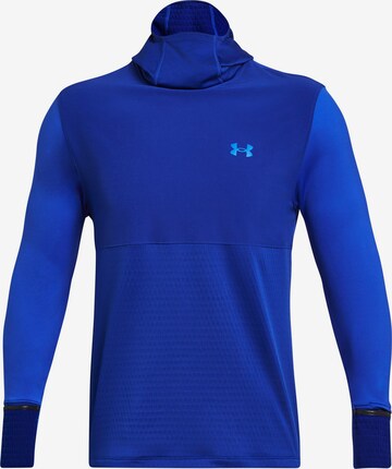 UNDER ARMOUR Athletic Sweatshirt in Blue: front