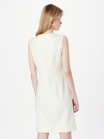 BOSS Sukienka etui 'Duwa' w kolorze biały
