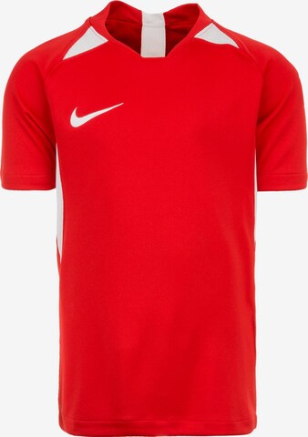 T-Shirt fonctionnel NIKE en rouge : devant