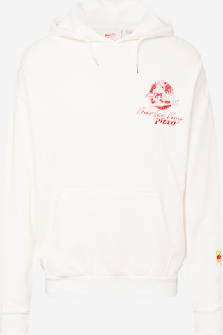 Pull-over de sport QUIKSILVER en blanc : devant