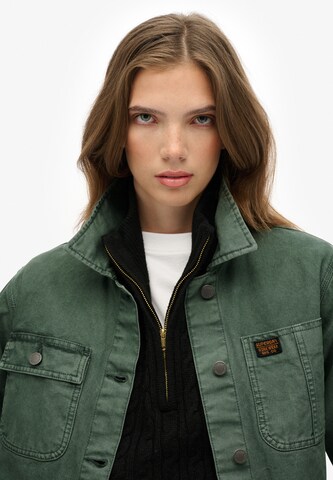 Veste mi-saison 'Chore' Superdry en vert