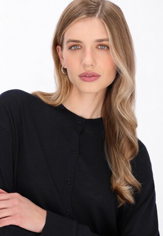 DreiMaster Vintage Gebreid vest in Blauw