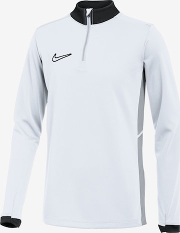 NIKE Sweatshirt 'Nike Dri-Fit Academy 25 Drill Jr Top' in Wit: voorkant