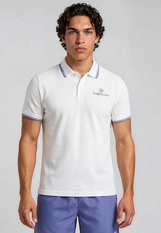 Sergio Tacchini - Camisa 'Reed 025 Co' em branco: frente