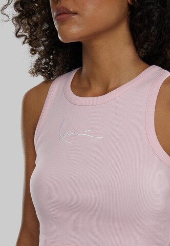 Haut 'Small Signature Essential' Karl Kani en rose