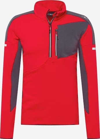 CMP Sport sweatshirt i röd: framsida