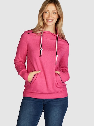 Navigazione Sweatshirt in Pink: front