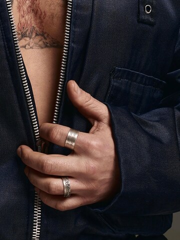 REYTEL Ring 'MOUNTAINS' in Zilver