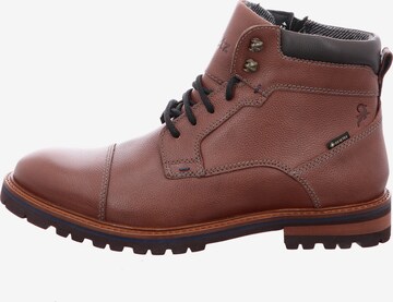 FRETZ MEN Lace-Up Boots 'MILANO' in Brown: front