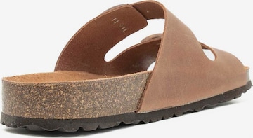BIO GREEN Slippers in Brown