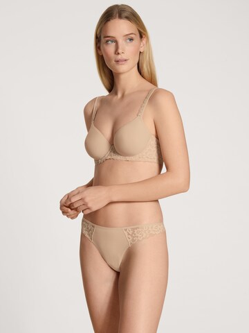 CALIDA String 'Natural Comfort Lace' in Roze